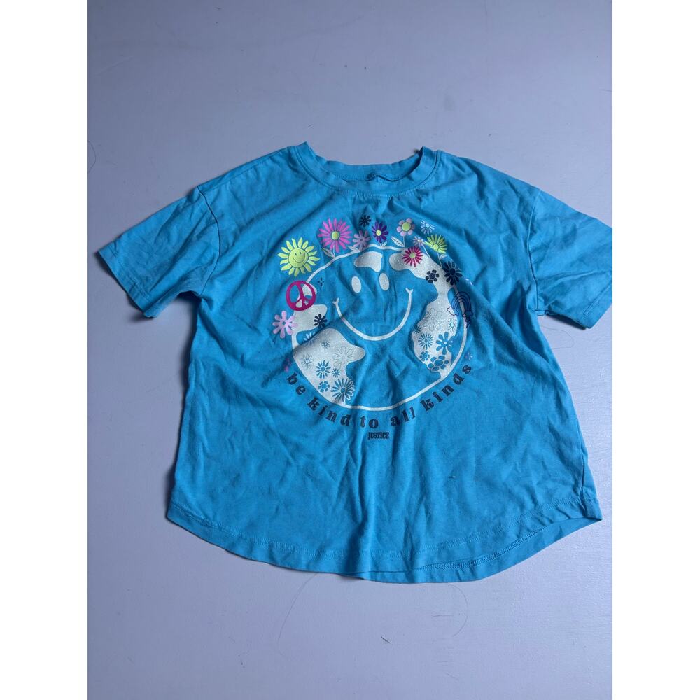 Girls Sz 6 Lot of 9 Shirts OshKosh Cat & Jack Justice Children’s Place Tees Tank - Picture 6 of 10